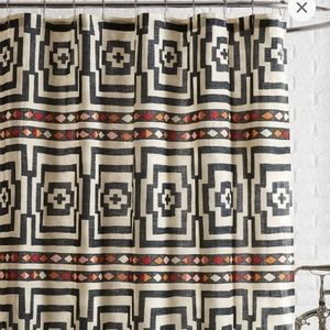 JUNGALOW SHOWER CURTAIN BOHO